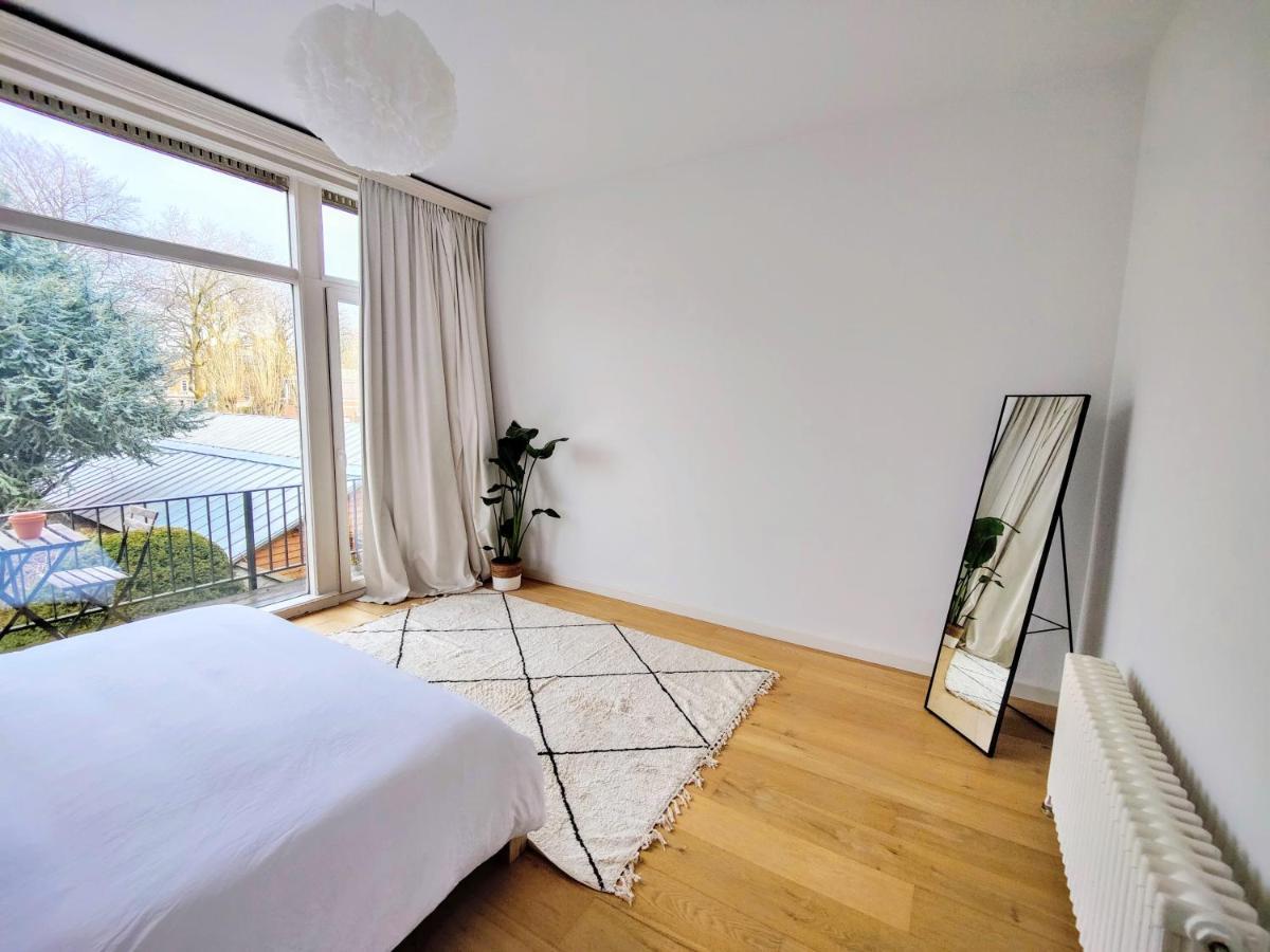Traditional Chic, High Ceilings' Apt Aircos And Garage Antwerpen Exterior foto